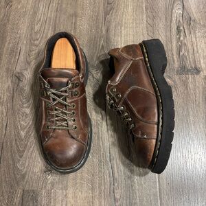 VTG Y2K Dr Martens 9351 Air Wair England Lace Up Oxford Mens Chunky Boots Sz 8